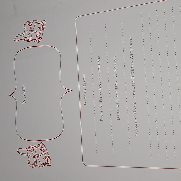 NEW School Years Folder - Picture 3 of 8